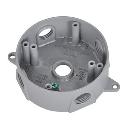 Hubbell Electrical Box, Outlet Box Type, Round Shape BRD-4X